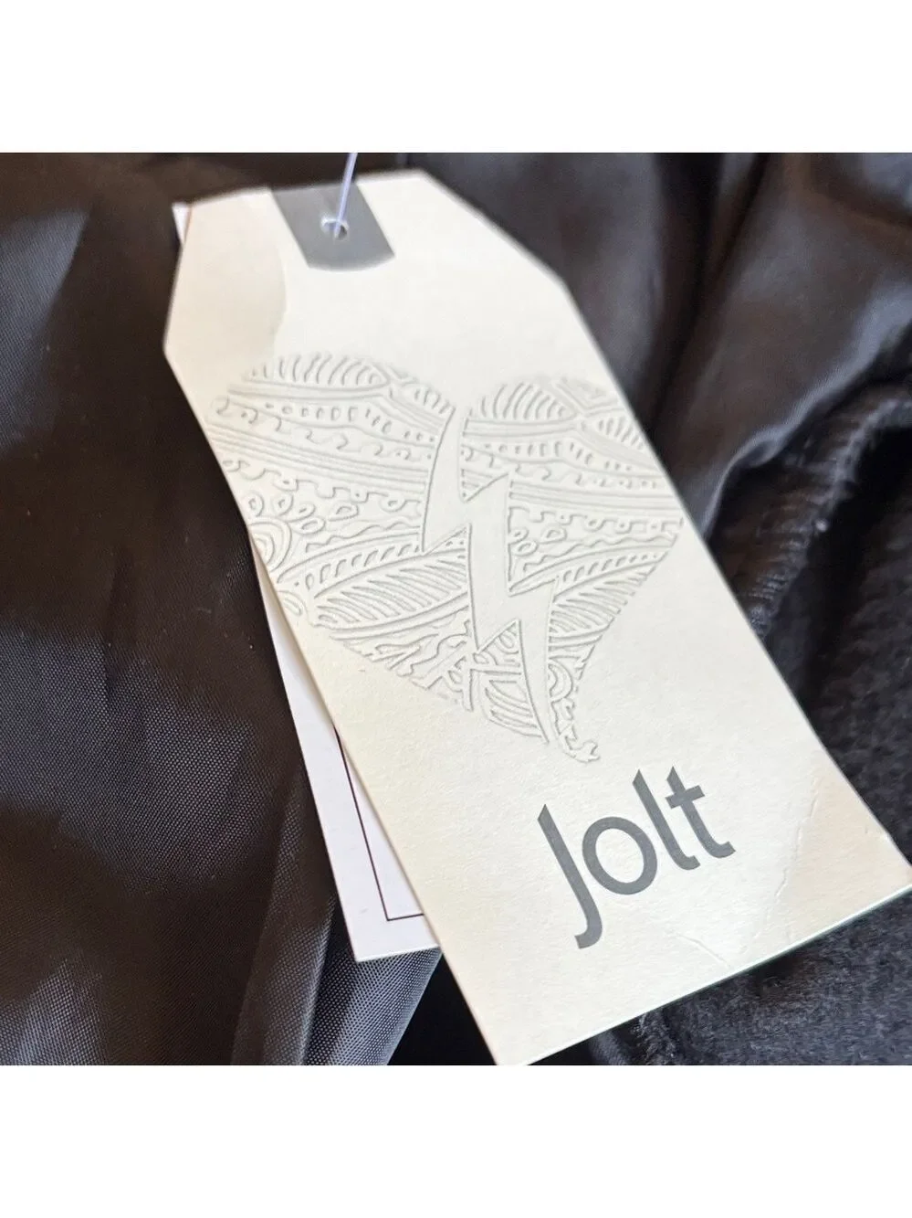 Jolt Black Vegan Leather Hooded Moto Jacket for Women Size Small NWT